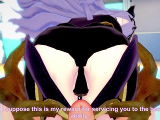POV Hentai Footjob from Camilla from Fire Emblem