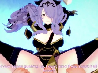 POV Hentai Footjob from Camilla from Fire Emblem
