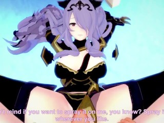 POV Hentai Footjob from Camilla from Fire Emblem