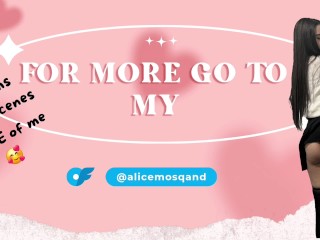 She walked in wearing that skirt... I couldn't resist [POV | Petite]