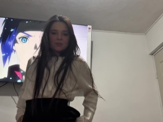 She walked in wearing that skirt... I couldn't resist [POV | Petite]