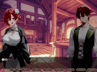 【#01 女冒険者の集うエッチな宿(体験版)実況】泊まりに来た爆乳女魔法使いにパイズリ胸射させてもらう。(ファンタジーSLGエロゲ―)