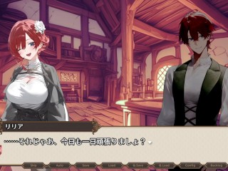 【#01 女冒険者の集うエッチな宿(体験版)実況】泊まりに来た爆乳女魔法使いにパイズリ胸射させてもらう。(ファンタジーSLGエロゲ―)