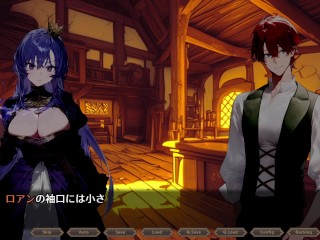 【#01 女冒険者の集うエッチな宿(体験版)実況】泊まりに来た爆乳女魔法使いにパイズリ胸射させてもらう。(ファンタジーSLGエロゲ―)