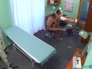 Desperate Russian Teen Rewards Doctor with Hard Sex - Fake Hospital