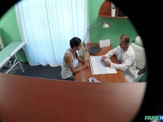 Desperate Russian Teen Rewards Doctor with Hard Sex - Fake Hospital