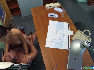 Desperate Russian Teen Rewards Doctor with Hard Sex - Fake Hospital