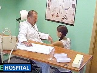 Desperate Russian Teen Rewards Doctor with Hard Sex - Fake Hospital