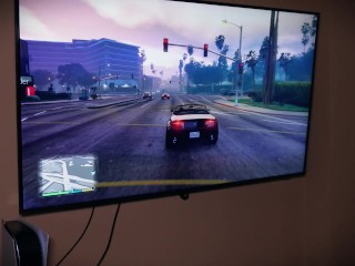 STEPSIS STOP USING MY PLAYSTATION! Now you need to give me a blowjob and a hard fuck!