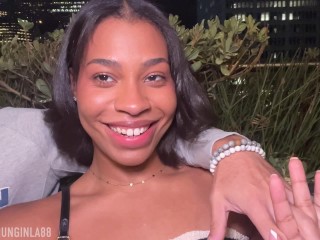 Picking Up A Stranger at R&B Night And Fucking Her In Her Hotel Room - Ami Bue