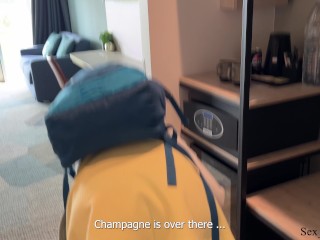 "Don't even try to put it inside ..." Naive stepmom gets her first anal creampie from her stepson