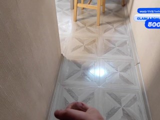 Stepsister didn't expect a cock in her pussy.