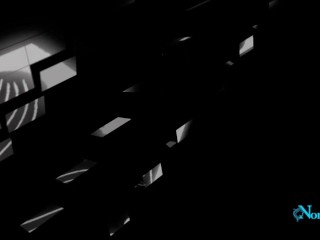 Croatian Balkan girl on leash goes to dinner. Solo dildo after dinner play