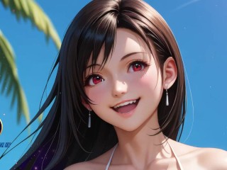 Tifa, Aerith & Yuffie's: Cock Training Summer Camp - Trailer