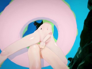 SAO Femboy Kirito with Futa Suguha