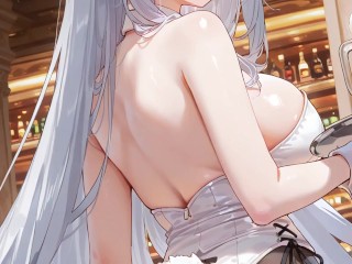 Cock testing Casino with Vladilena MIlize