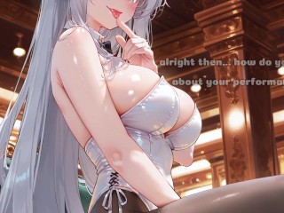 Cock testing Casino with Vladilena MIlize