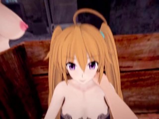 Futa Xenovia and Futa Irina Taker POV male