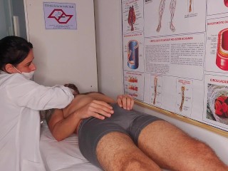 Oops... my dick went up in front of the nurse