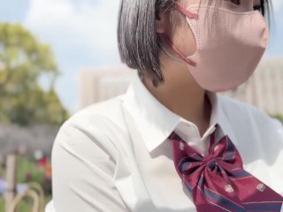 地味顔×巨乳×黒髪ボブ＝最強の性欲モンスター説！地味巨乳をナンパ成功して即ハメしたら想像以上にエロかった。