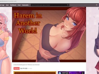 HAREM In Another World [ HENTAI Game ] Ep.30 BEST FRIEND FIRST HANDJOB !