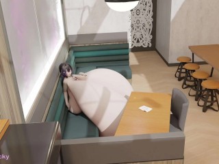 Ren's Special Gift Gigantic Breast Expansion Animation (Prettyclicky)