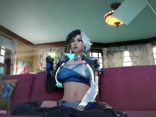 Luna Snow’s Sweet Surprise – Giantess, Breast & Ass Expansion, Marvel Rivals (PrettyClicky)