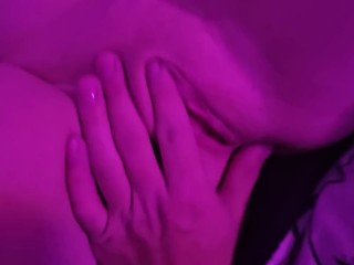 Horny Brunette Teen Fingered Till Dripping Then Fucked Hard in Wet Tight Pussy, Loud Moans, Cumshot