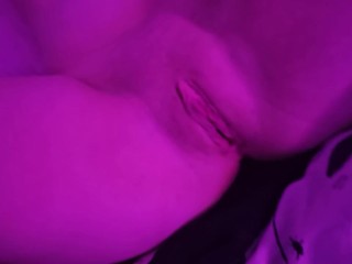 Horny Brunette Teen Fingered Till Dripping Then Fucked Hard in Wet Tight Pussy, Loud Moans, Cumshot