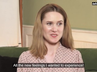 Beautiful virgin Gerda Ortis loses her virginity