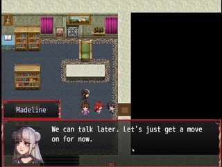 HAREM In Another World [ HENTAI Game ] Ep.36 spooky GOTH GIRL and nun BDSM ghost ritual !