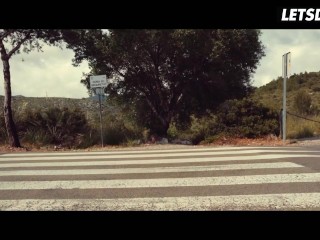 Seductive MILF Alexa Tomas Hot Sensual Blowjob After Solo Session - LETSDOEIT