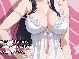 Hinata heals your weak chakra (JOI, Edge)