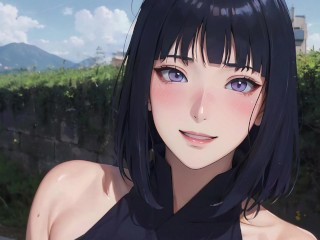 Hinata heals your weak chakra (JOI, Edge)