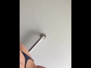 Did I make the right choices? Dressing room try on with petite brunette Luci right before they close