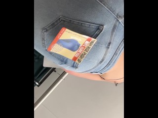 Did I make the right choices? Dressing room try on with petite brunette Luci right before they close