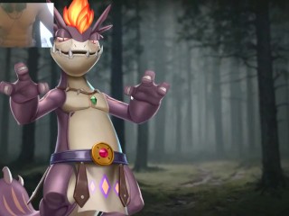 MATURE MILF BLONDE BEING FUCKED BY LIZZARD MAN - LOOP QUEEN