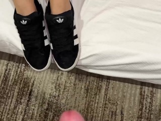 Don't cum in me please, husband will be mad...