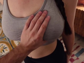 cute thick pawg railed from behind