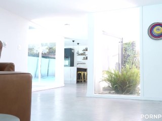 Tiny Latina Slut Freshens Up Her Fuck Hole In The Shower - Layla Jenner