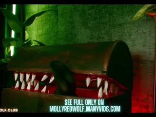 Elf Frieren pleases a traveler with her Feet. Creampie, Pov - MollyRedWolf