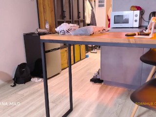 18 YO Babe in Swimsuit Sucks, Fucked Hard and Swallows All Cum - Peeping, Big Tits, Cum in Mouth