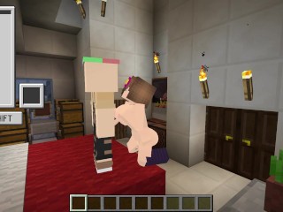 Minecraft Jenny goes WILD!