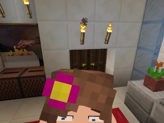 Minecraft Jenny goes WILD!