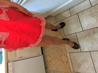 He is home from work early & fucks nympho wife all over the house-best free full movie!