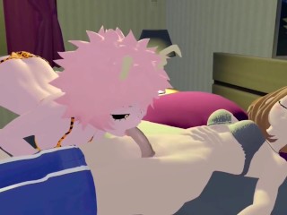 My Hero Academia Sleepover (Futa on Female)