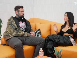 Adam22 & His Wife Lena the Plug Fuck After their Valentines Day Interview