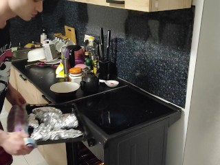 Фаршированный морской окунь