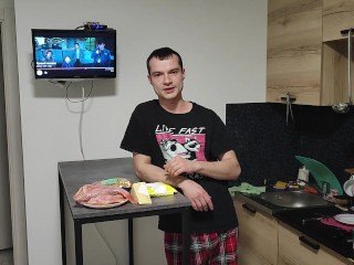 Фаршированный морской окунь