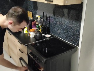 Фаршированный морской окунь